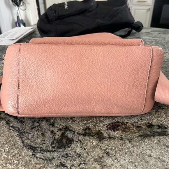Tory Burch Thea pebbled web backpack main image 12